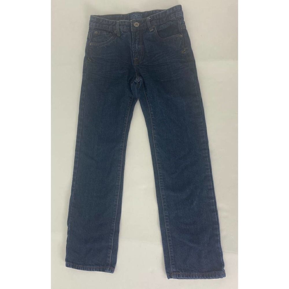 Lucky Brand Billy Straight Jeans Blue - Kids Size 12 - Picture 7 of 11